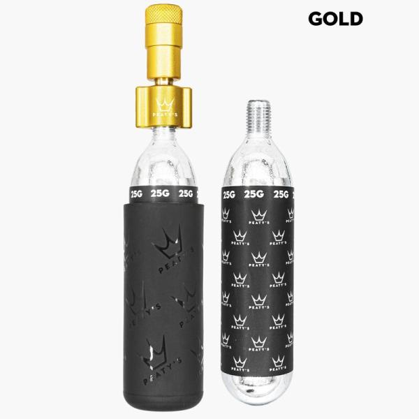 CO2 помпа Peaty's Holeshot - 16g Matte златист