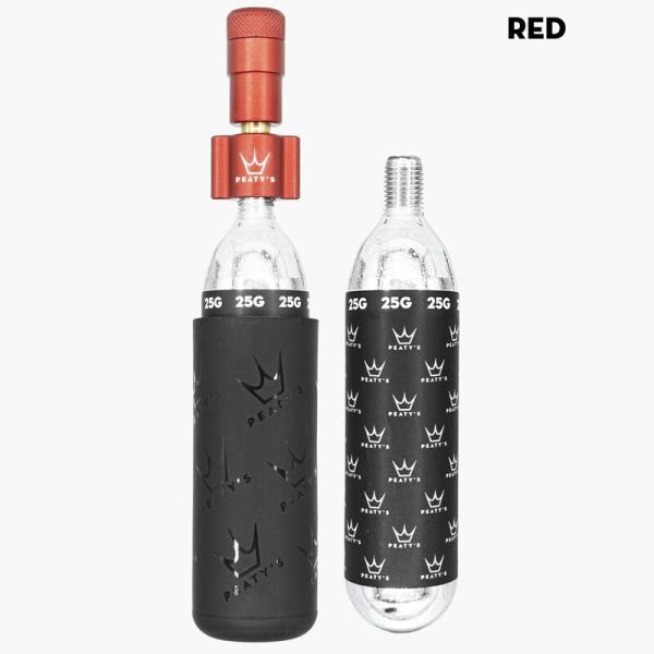 CO2 помпа Peaty's Holeshot - 16g червен