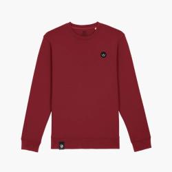 Блуза Peaty's Pub Wear Crew Jumper - Crown / Бордо