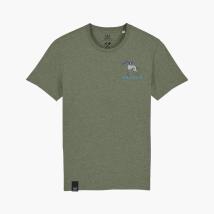 Тениска Peaty's Ride Wear - Whippet / Khaki, размер S