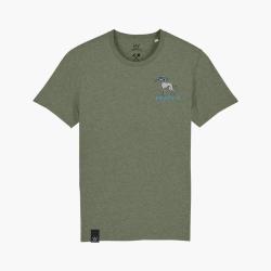 Тениска Peaty's Ride Wear - Whippet / Khaki, размер S