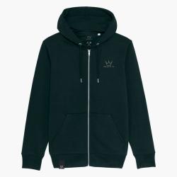 Худи с цип Peaty's Ride Wear Zip - Hold Tight Get Loose, черен