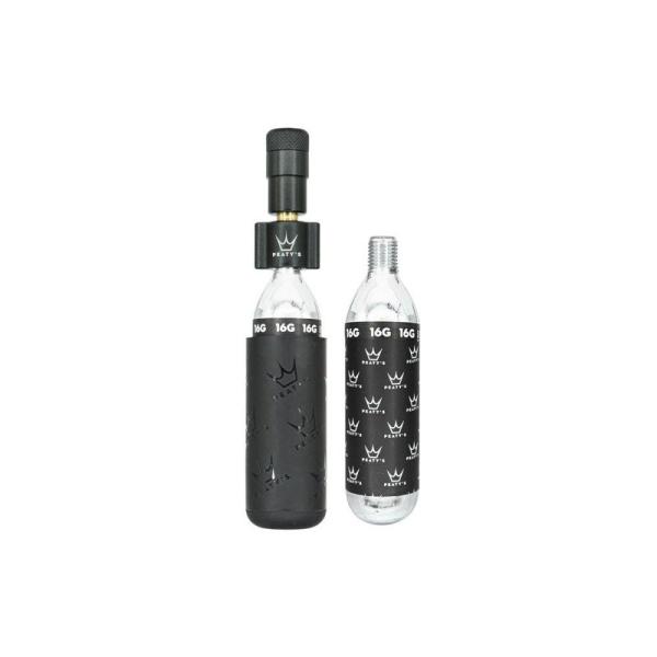 CO2 помпа Peaty's Holeshot - 16g черен