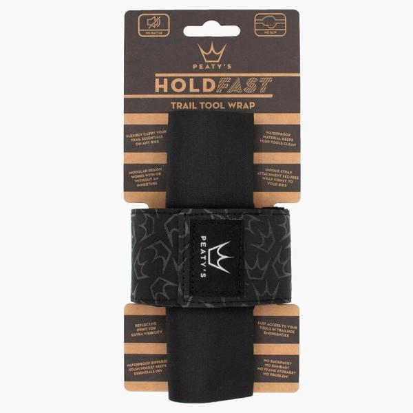 Инструментален комплект Peaty's HoldFast Trail Tool Wrap Nightrider черен