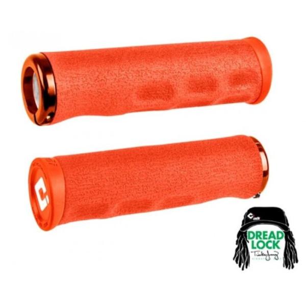 Грипове ODI F-1 Series Dread ключалка V2.1 ключалка-On - оранжеви