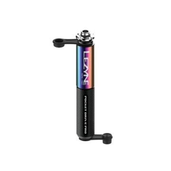 Ръчна помпа Lezyne Pocket Drive Pro Neo Metallic черен