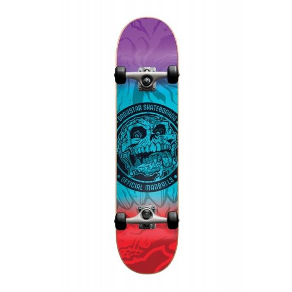 Скейтборд DARKSTAR MADBALLS OFFICIAL FP комплектен Fade син 8.25