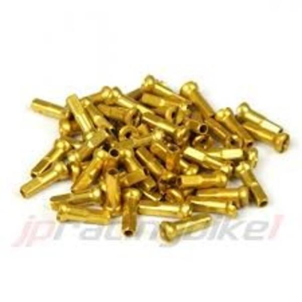 Нипли Sapim Polyax Alu 14G 14mm 100 бр. Златни