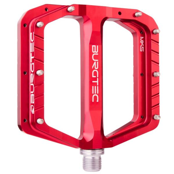 Педали BURGTEC Penthouse Flat MK5 Race червен