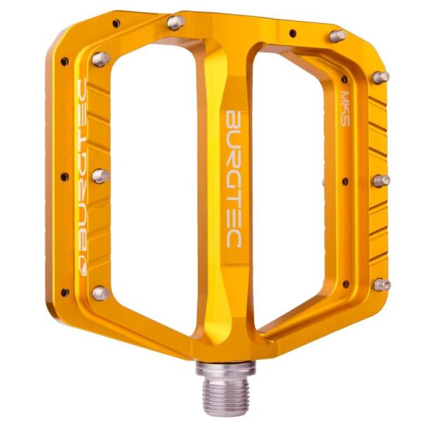 Педали BURGTEC Penthouse Flat MK5 Burgtec Bullion (златист)