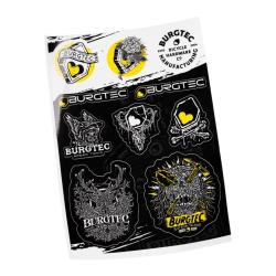 Стикери BURGTEC каска Stamps A5