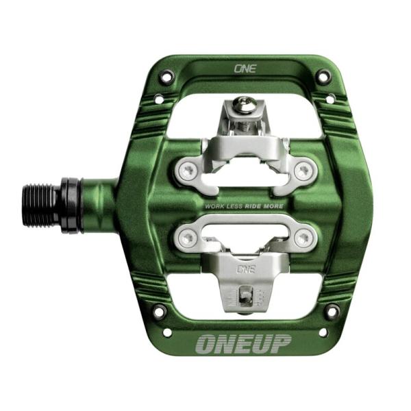 Педали ONEUP Clip тъмен зелен