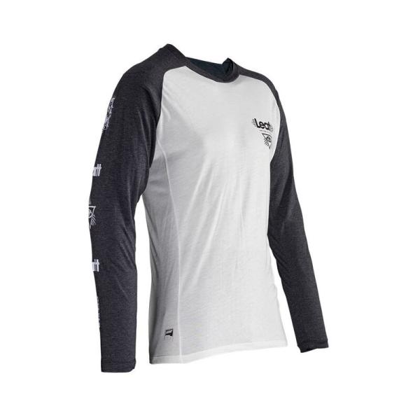 Тениска LEATT MTB Gravity 2.0 - M, бяла