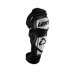 Протектори за коляно и подбедрица LEATT 3.0 EXT - бели/черни, размер L/XL