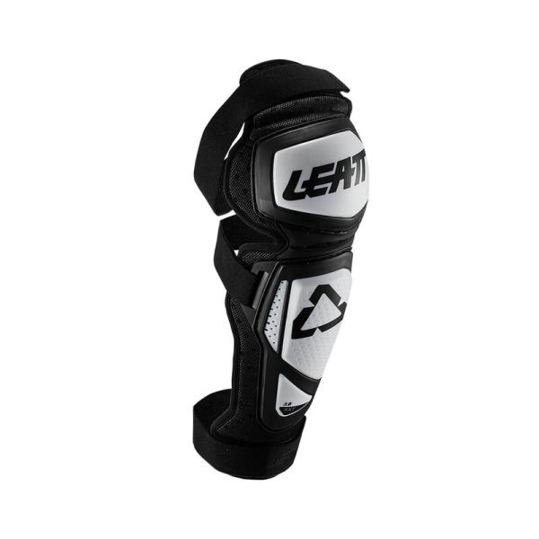 Протектори за коляно и подбедрица LEATT 3.0 EXT - бели/черни, размер L/XL