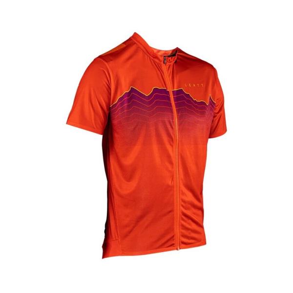 Тениска LEATT MTB Trail 3.0 - L, Glow