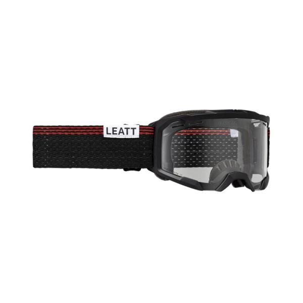 Маска LEATT Velocity 4.0 MTB X-Flow - черна, прозрачна 83%