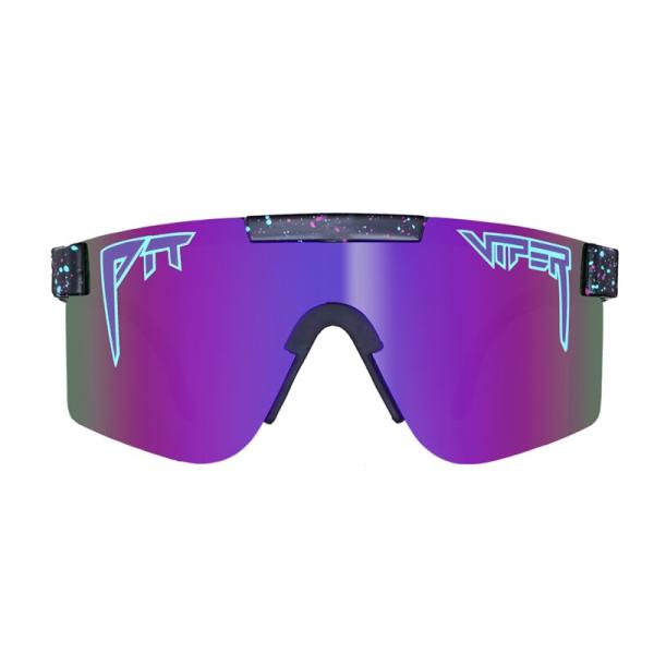 Слънчеви очила Pit Viper The Midnight Original Narrow - поляризирани, лилави лещи