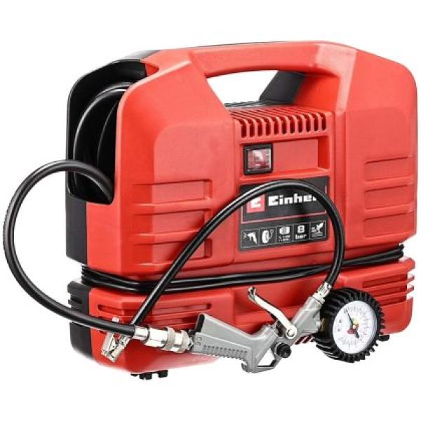 Безмаслен преносим компресор EINHELL TC-AC 190 OF SET
