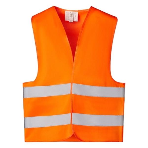 Светлоотразителна жилетка Оранжева XL/2XL Полиестер