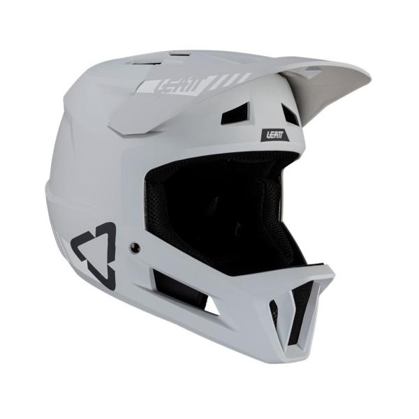 Full-face каска за спускане LEATT Gravity 1.0 V24 - Сива