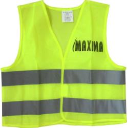 Светлоотразителна жилетка MAXIMA Сигнална - Жълта