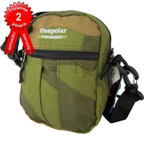 Чанта за рамо Onepolar 2г. гаранция, Зелена