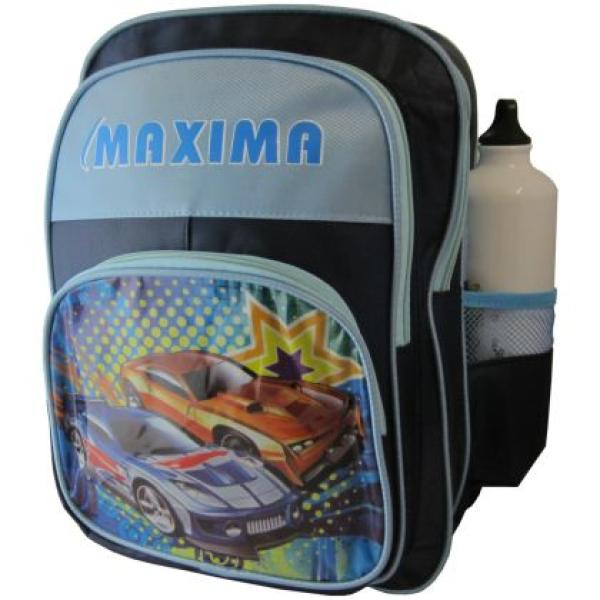 Раница ученическа с 2 прегради MAXIMA SPEED CLUB, С коли
