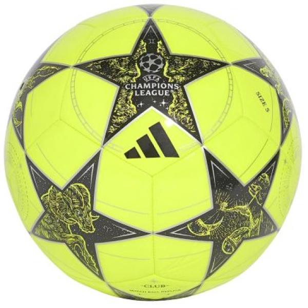 Футболна топка ADIDAS UCL Club 2025/2026 League Stage, Размер 5, Син със златист