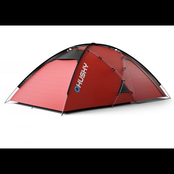 Палатка HUSKY Felen, Червена, За 3 - 4 Души