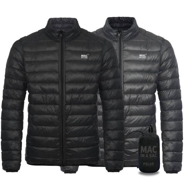 Пухено Двулицево Яке Mac in a Sac Polar Down, Синьо/Черно