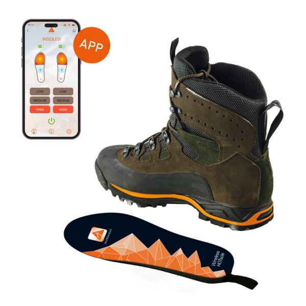 Стелки с Отопление Alpenheat Wireless Hot Sole, Безжични, С Управление през Приложение