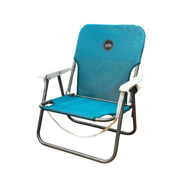 Сгъваем стол за плаж Campo Beach 2 capri син