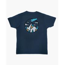 Тениска Peaty's Ride Wear RideWear - Flag/деним син - S