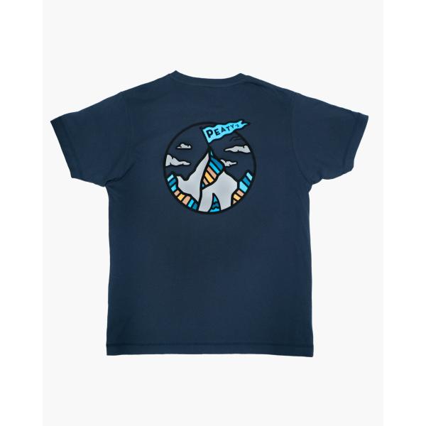 Тениска Peaty's Ride Wear RideWear - Flag/деним син - S