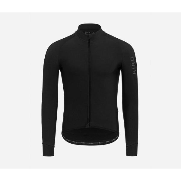 Велосипедно джърси HIRU M Core Thermal LS M черен