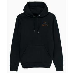 Суичър с качулка Peaty's PubWear 3 Peaks Sunset черен