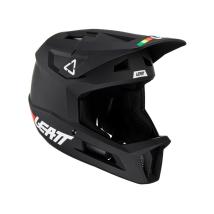 Full-face каска за спускане Leatt Gravity 1.0 - Черна