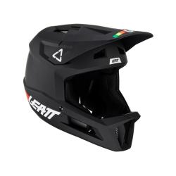 Full-face каска за спускане Leatt Gravity 1.0 - Черна