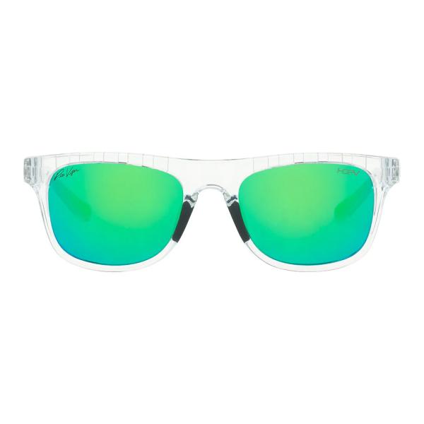 Слънчеви очила Pit Viper The Bio прозрачен Highball HDPV Polarized син - зелен Lens