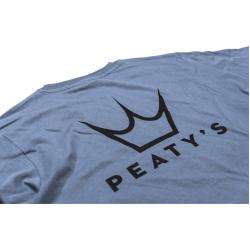 Тениска Peaty's Ride Wear Printed - Faded деним