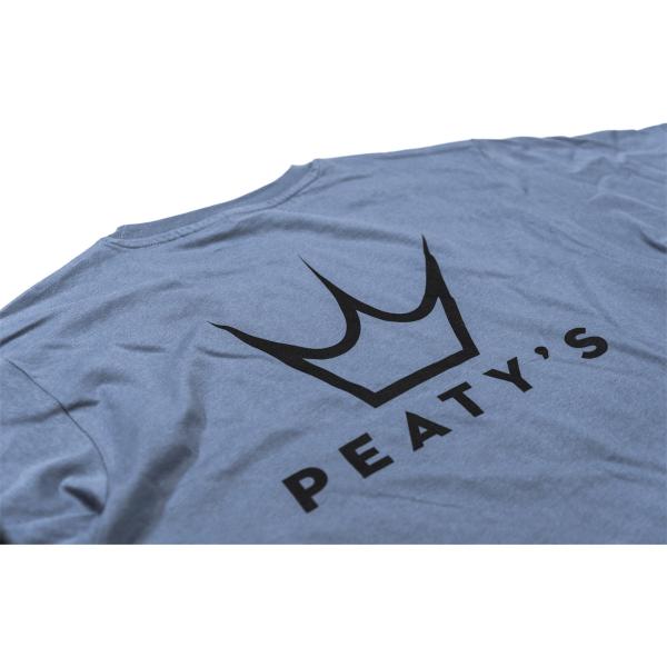 Тениска Peaty's Ride Wear Printed - Faded деним