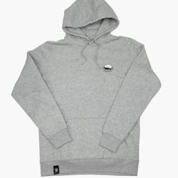Суичър с качулка Peaty's Pub Wear Homebrew/Heather сив