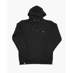Суичър с качулка Peaty's Pub Wear Embroidered - Crown/черен