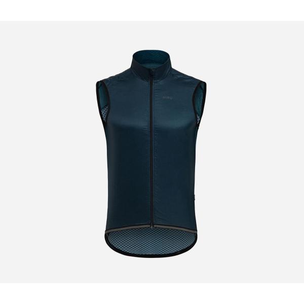 Вело елек HIRU M Core Windbreaker Gilet син