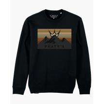 Суичър Peaty's AW24 PubWear - 3 Peaks Sunset/черен