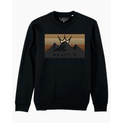 Суичър Peaty's AW24 PubWear - 3 Peaks Sunset/черен