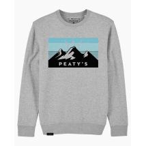 Суичър Peaty's AW24 PubWear - 3 Peaks Sunrise/Heather сив
