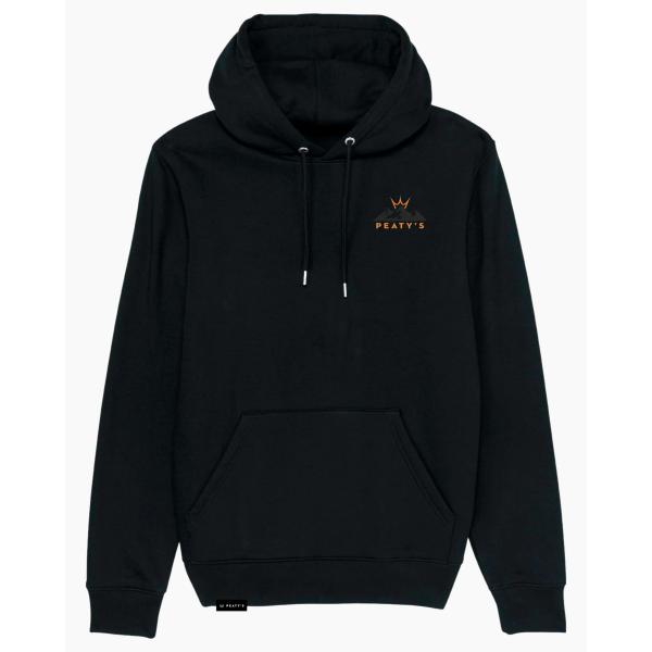 Суичър с качулка Peaty's AW24 PubWear - 3 Peaks Sunset/черен