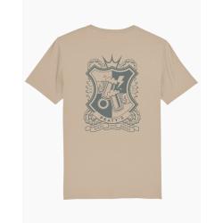 Тениска Peaty's AW24 PubWear - Bikes & Beers Crest/Desert Dust
